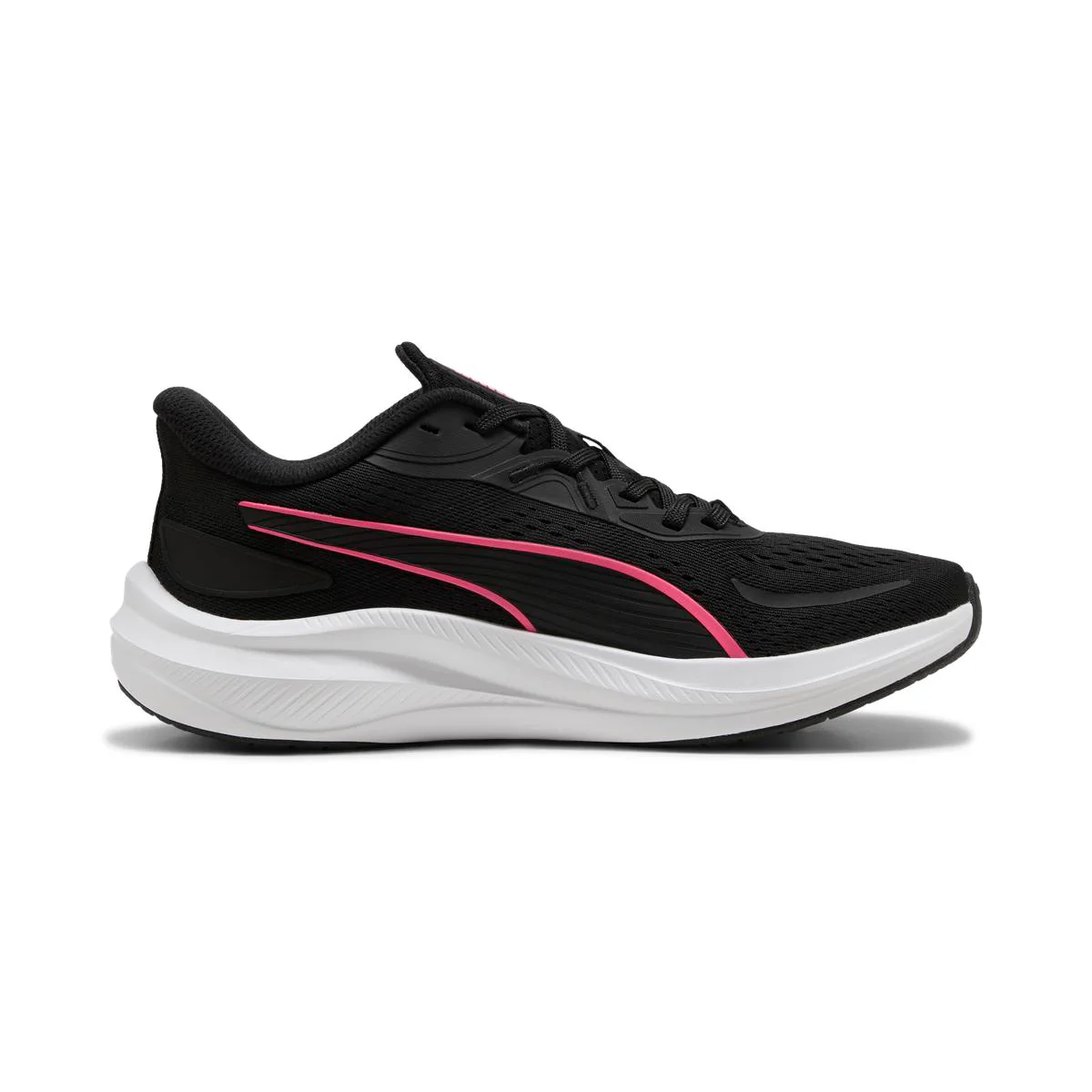 Scarpe da running da donna nere e rosa Puma Skyrocket Lite 2 - Image 5