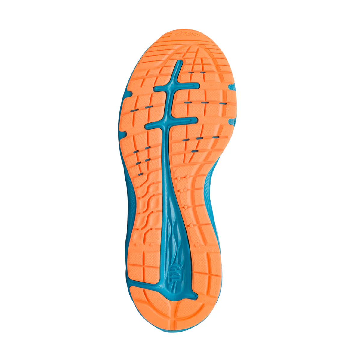 Scarpe da running da ragazzo blu in tessuto mesh Asics Gel-Noosa Tri 13 Gs - Image 4
