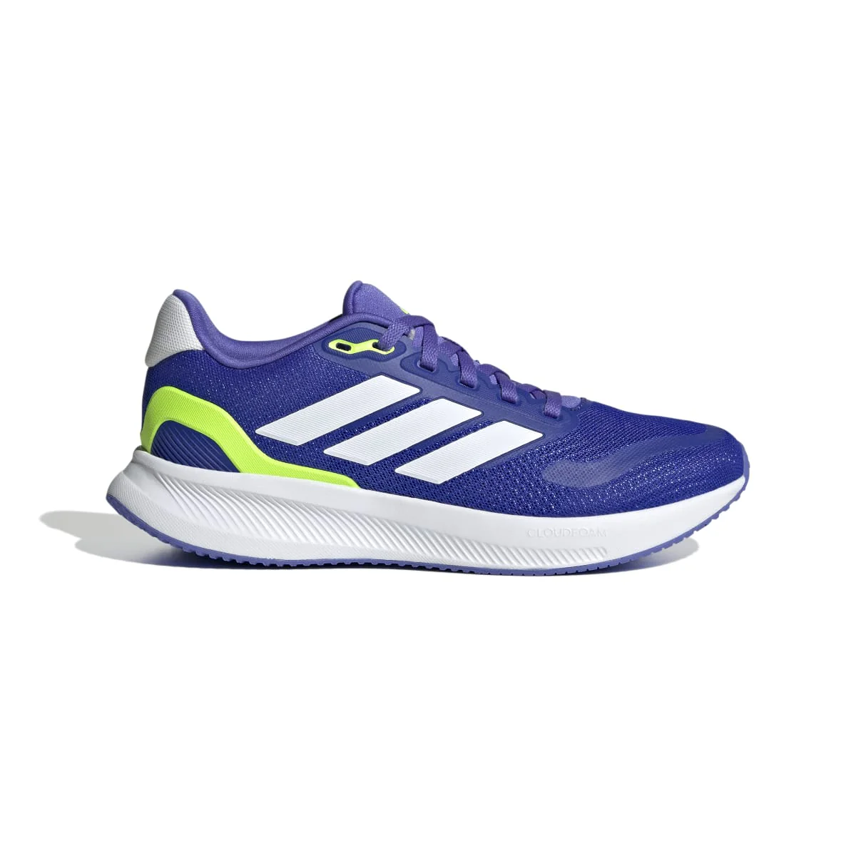 Scarpe da running da ragazzo e ragazza blu con logo adidas Runfalcon 5