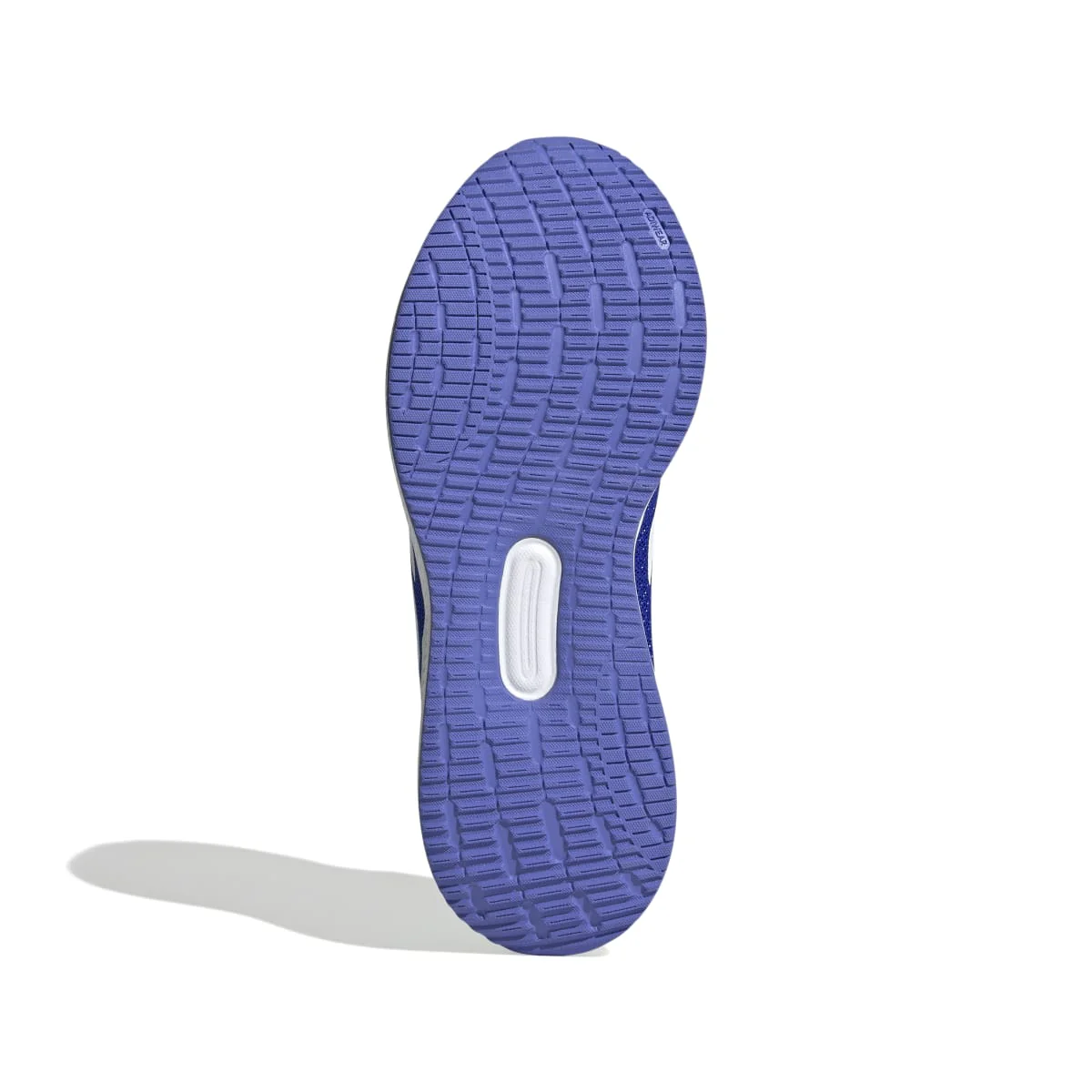 Scarpe da running da ragazzo e ragazza blu con logo adidas Runfalcon 5 - Image 4