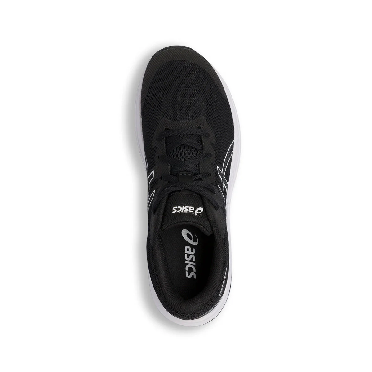 Scarpe da running da ragazzo nere in tessuto mesh Asics GT-1000 11 GS - Image 5