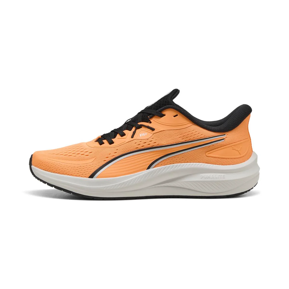 Scarpe da running da uomo arancioni in tessuto tecnico Puma Skyrocket - Image 2