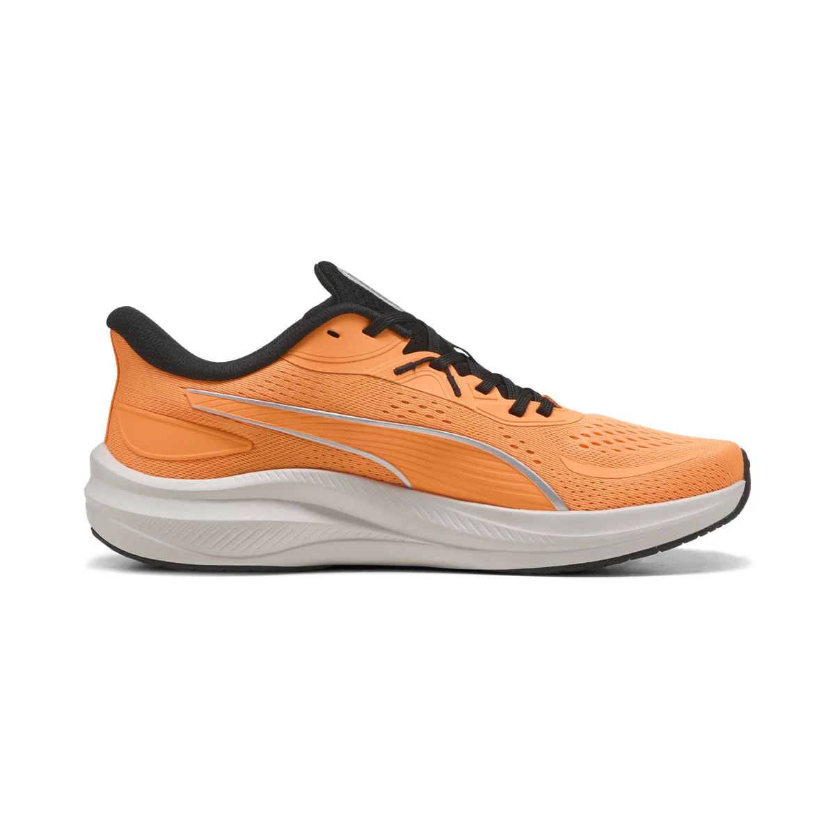 Scarpe da running da uomo arancioni in tessuto tecnico Puma Skyrocket - Image 3