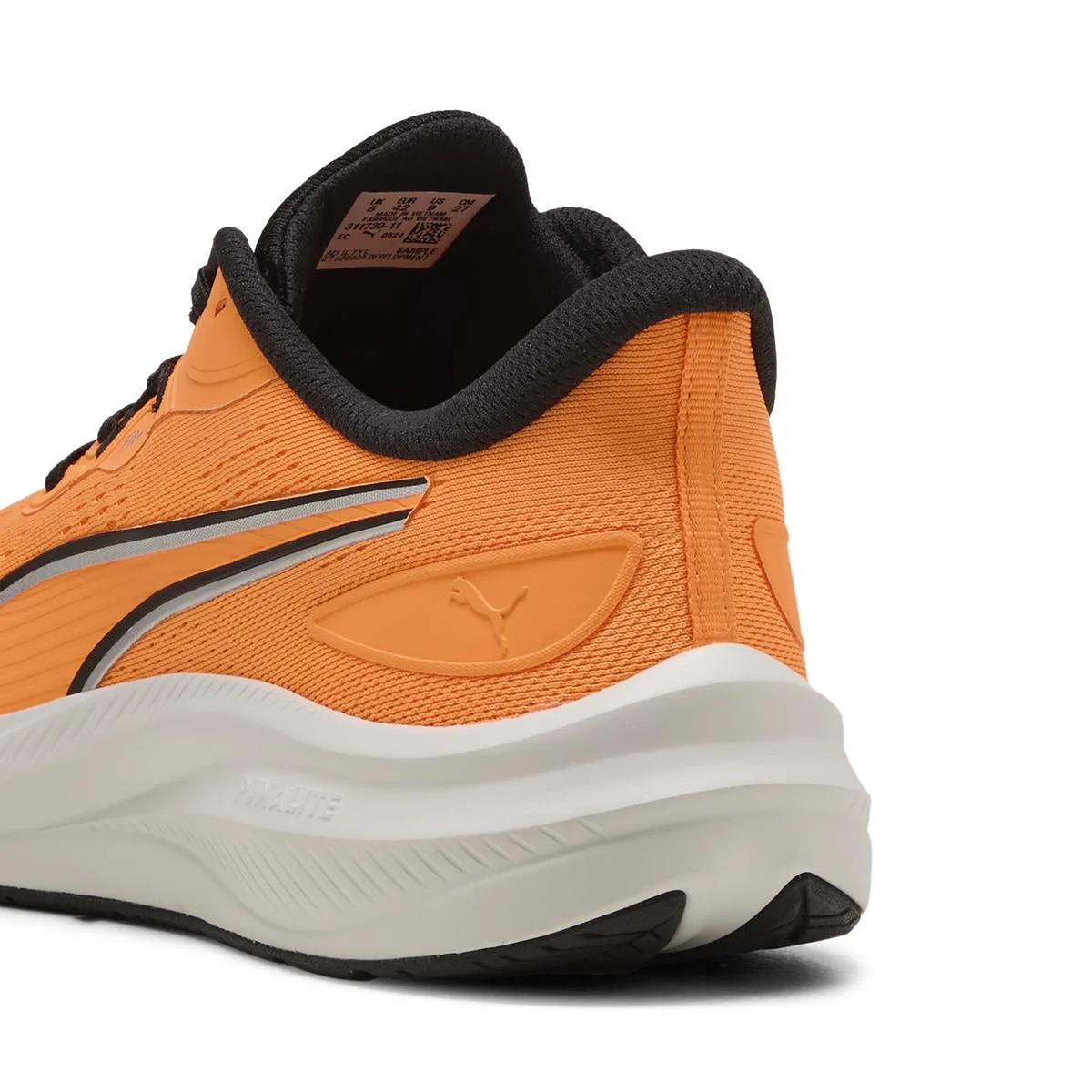 Scarpe da running da uomo arancioni in tessuto tecnico Puma Skyrocket - Image 4