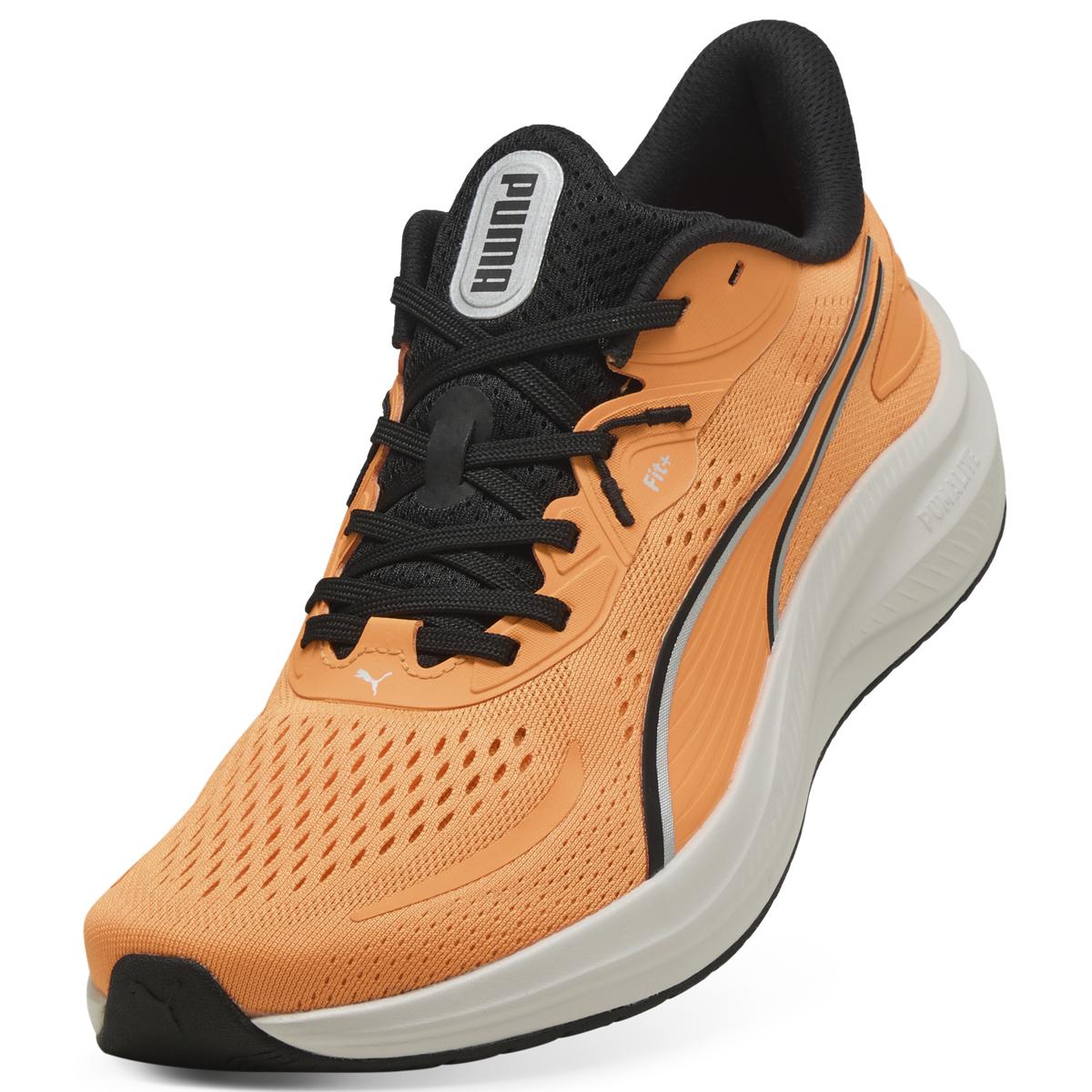Scarpe da running da uomo arancioni in tessuto tecnico Puma Skyrocket - Image 5