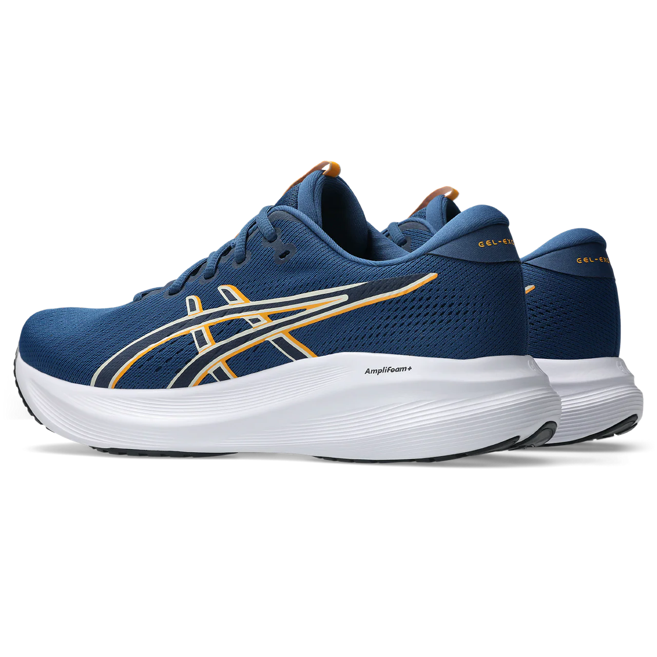 Scarpe da running da uomo blu Asics Gel-Excite 11 in tessuto mesh - Image 2