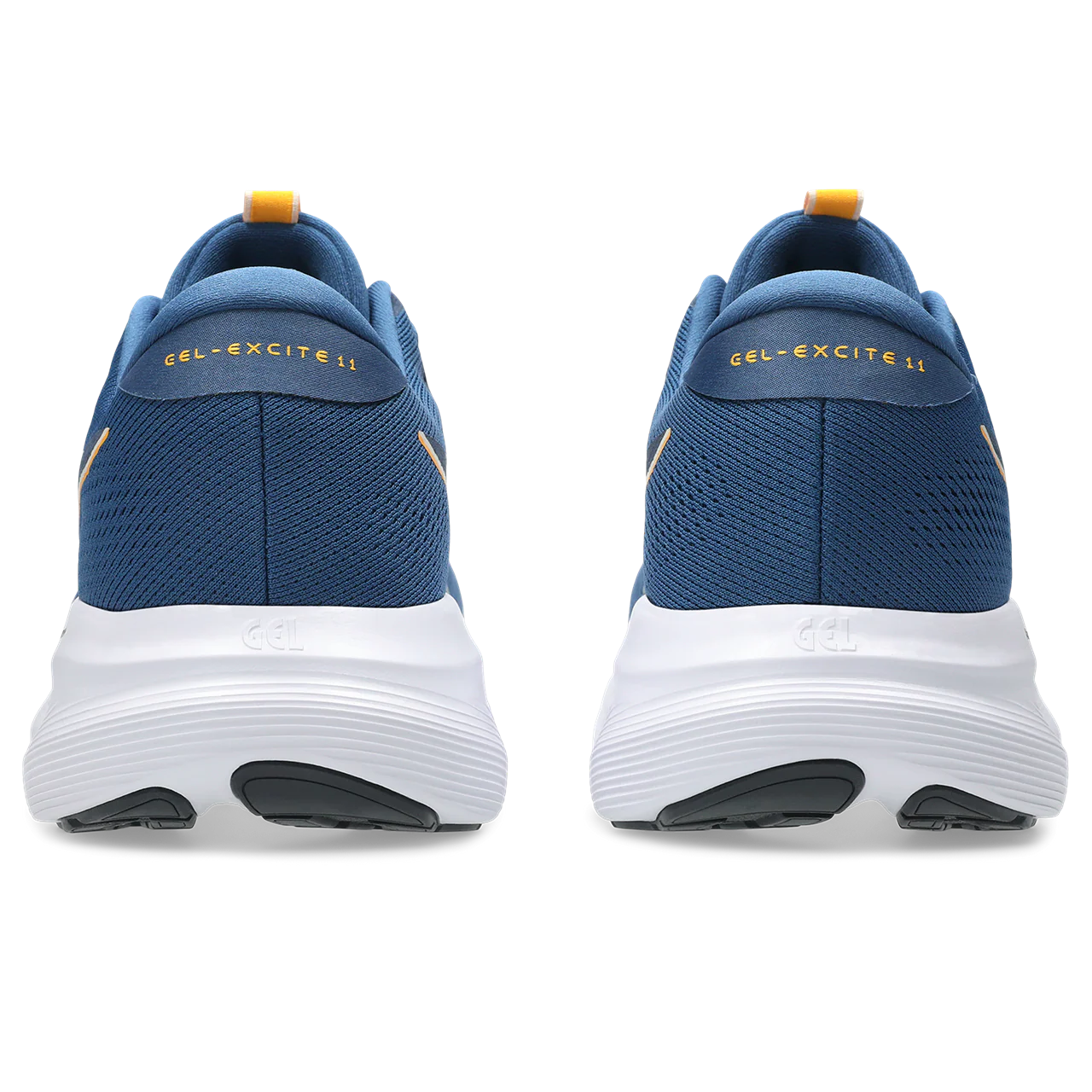 Scarpe da running da uomo blu Asics Gel-Excite 11 in tessuto mesh - Image 4