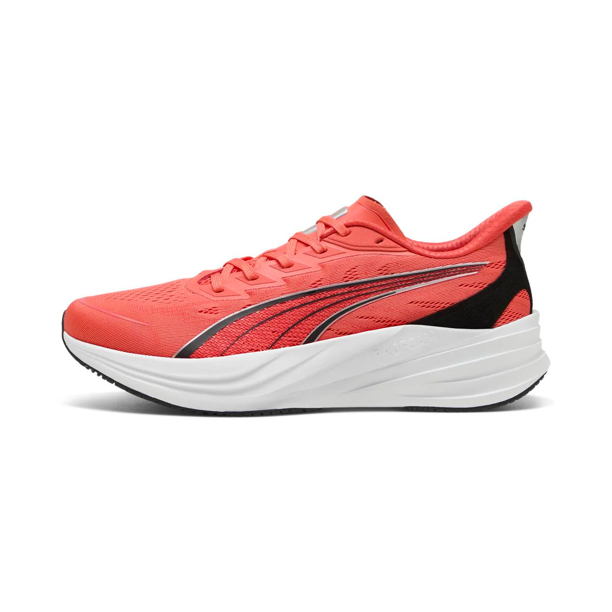 Scarpe da running da uomo rosse Puma Darter Pro 2 in tessuto mesh - Image 2