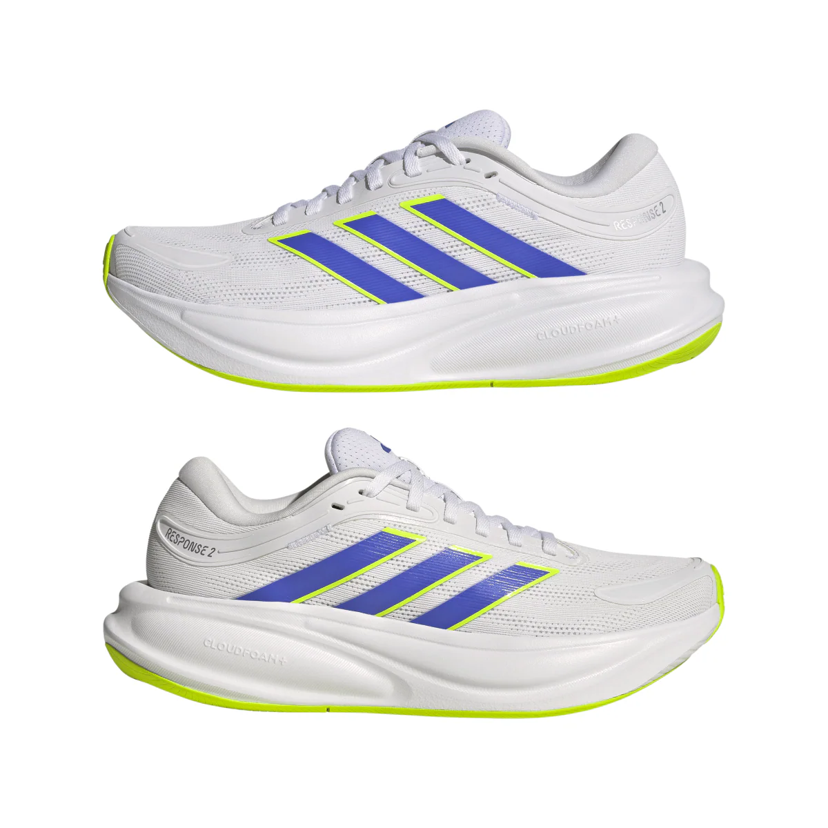Scarpe da running donna bianche adidas Response 2 intersuola Clodufoam - Image 9