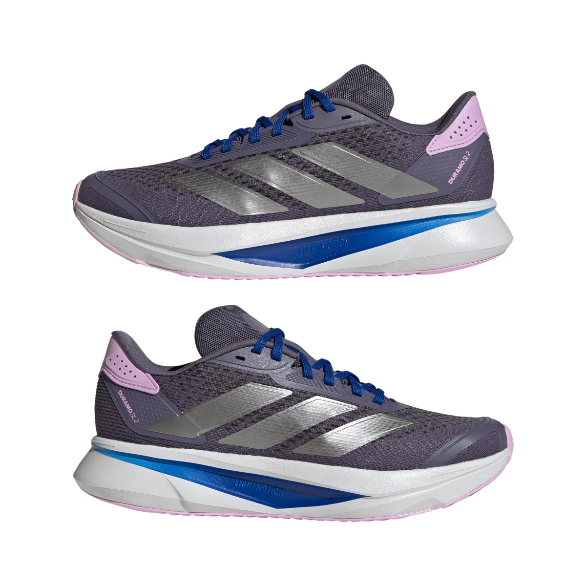 Scarpe da running donna grigie con suola Lightmotion adidas Duramo SL2 - Image 10