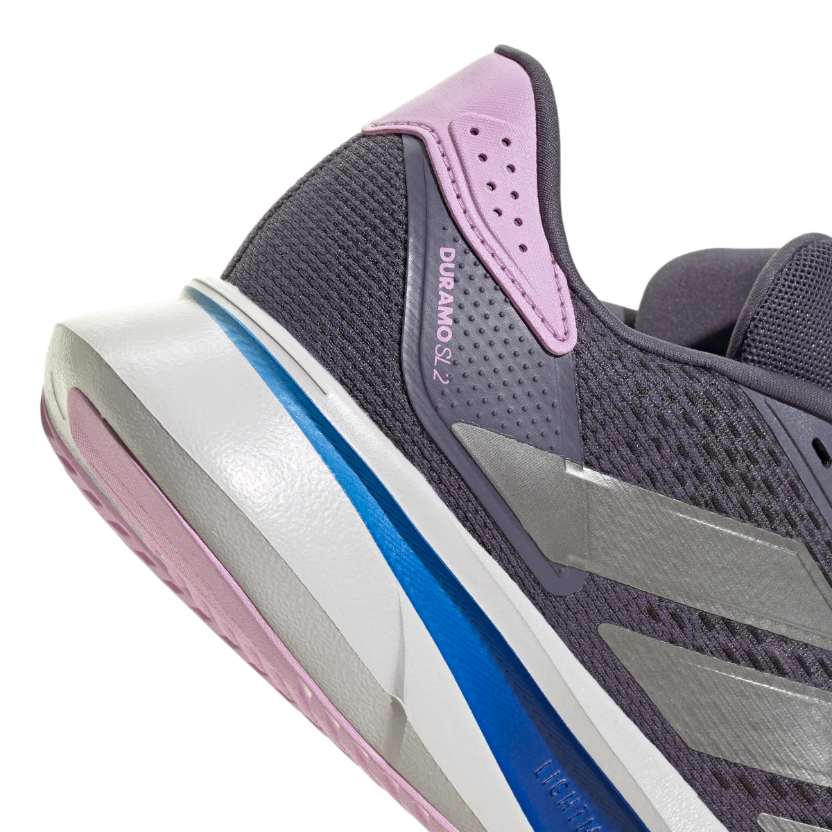 Scarpe da running donna grigie con suola Lightmotion adidas Duramo SL2 - Image 9