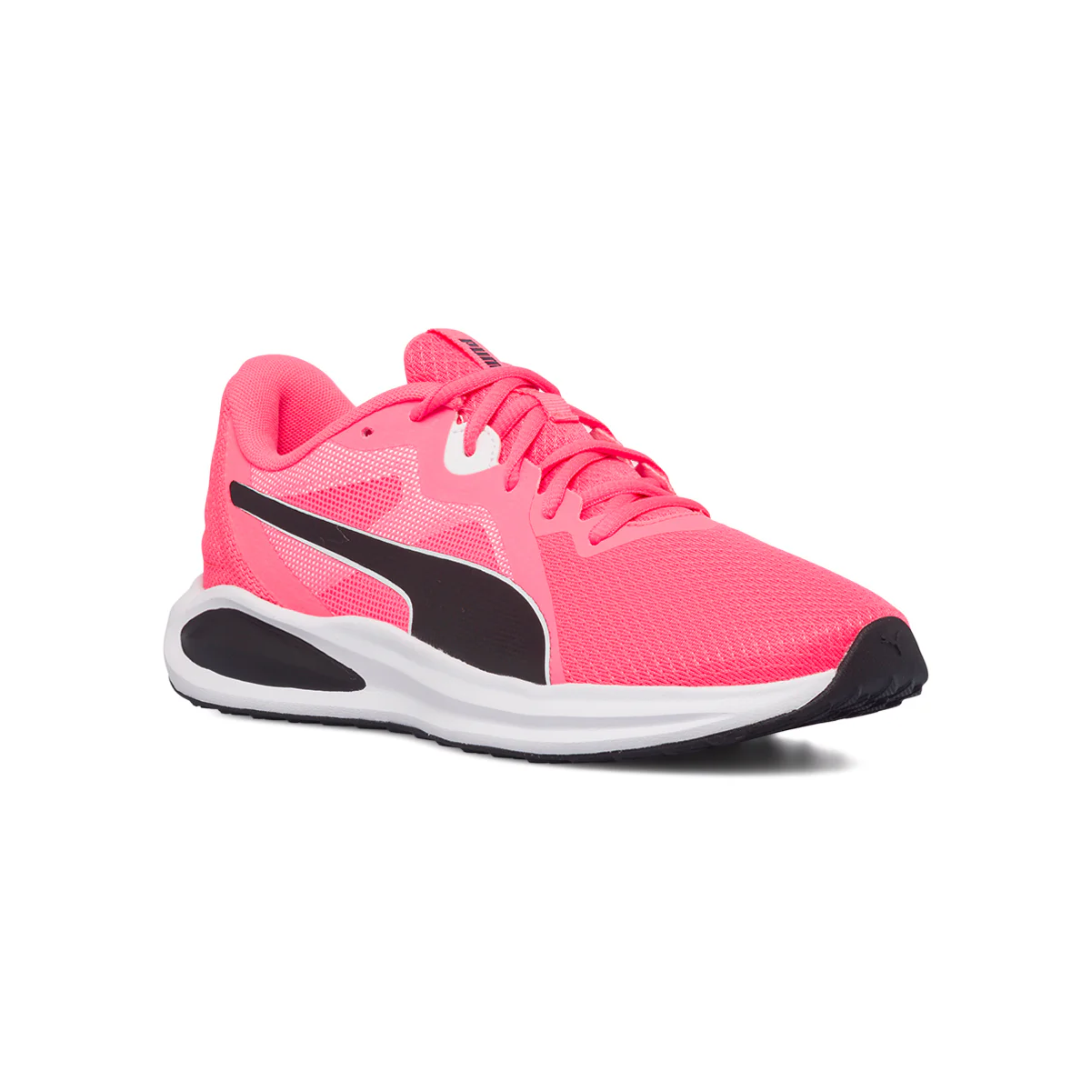 Scarpe da running fucsia da donna in tessuto mesh con ammortizzazione SoftFoam+ Puma Twitch Runner - Image 2
