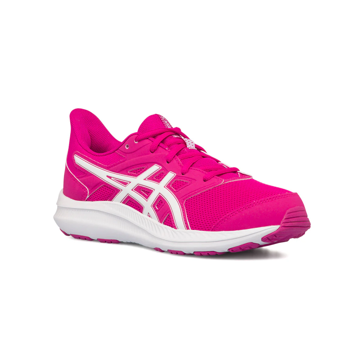 Scarpe da running fucsia da ragazza con strisce laterali a contrasto Asics Jolt 4 GS - Image 2