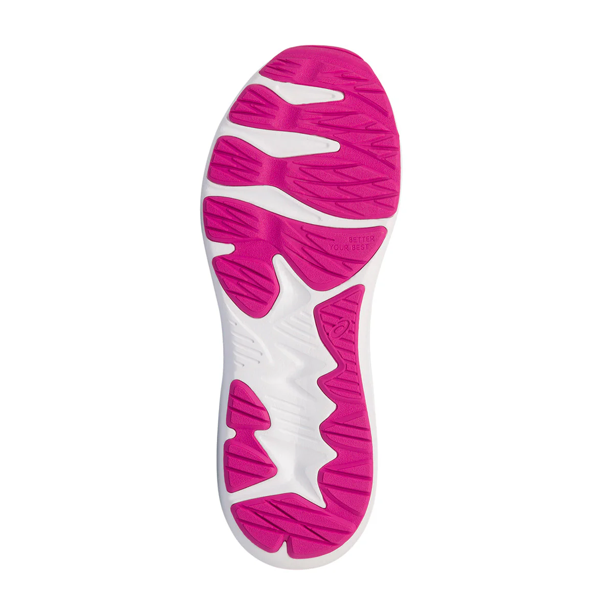 Scarpe da running fucsia da ragazza con strisce laterali a contrasto Asics Jolt 4 GS - Image 4
