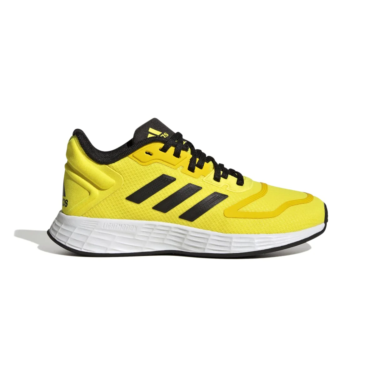 Scarpe da running gialle da ragazzo in mesh adidas Duramo 10 K