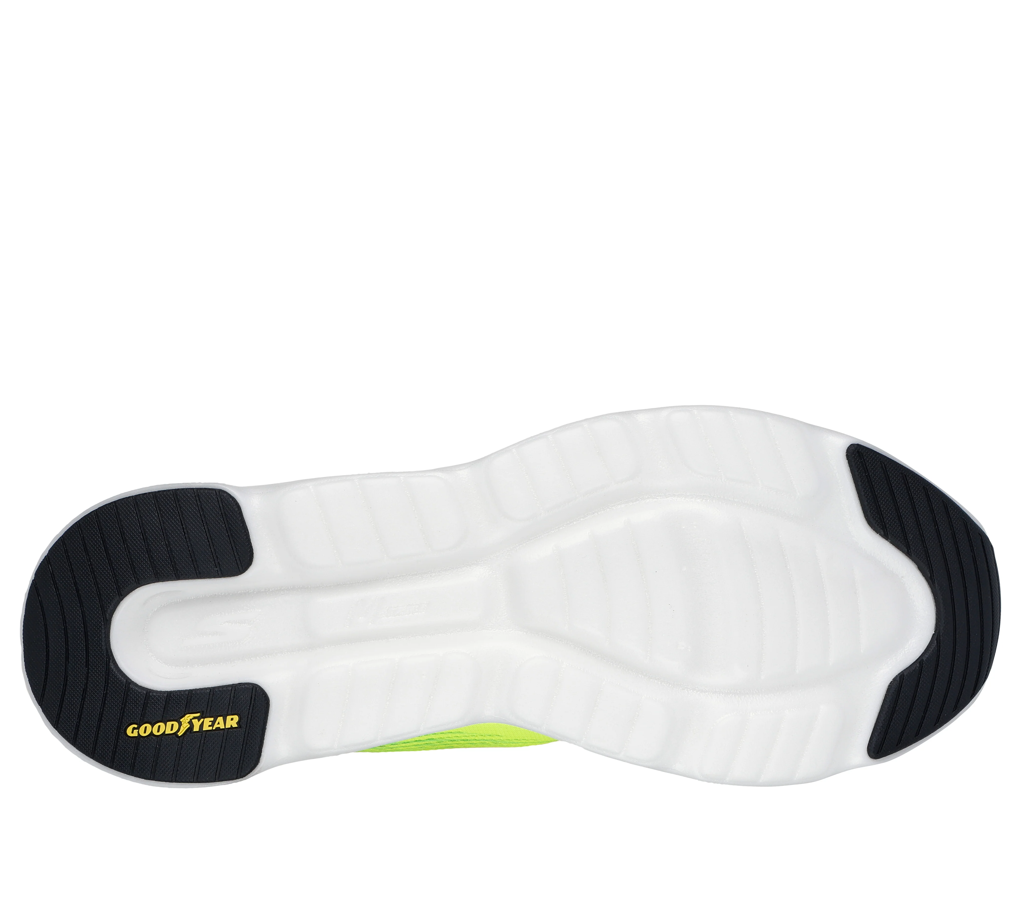 Scarpe da running gialle da uomo con ammortizzazione Hyper Burst Skechers GO RUN Swirl Tech Speed - - Image 4