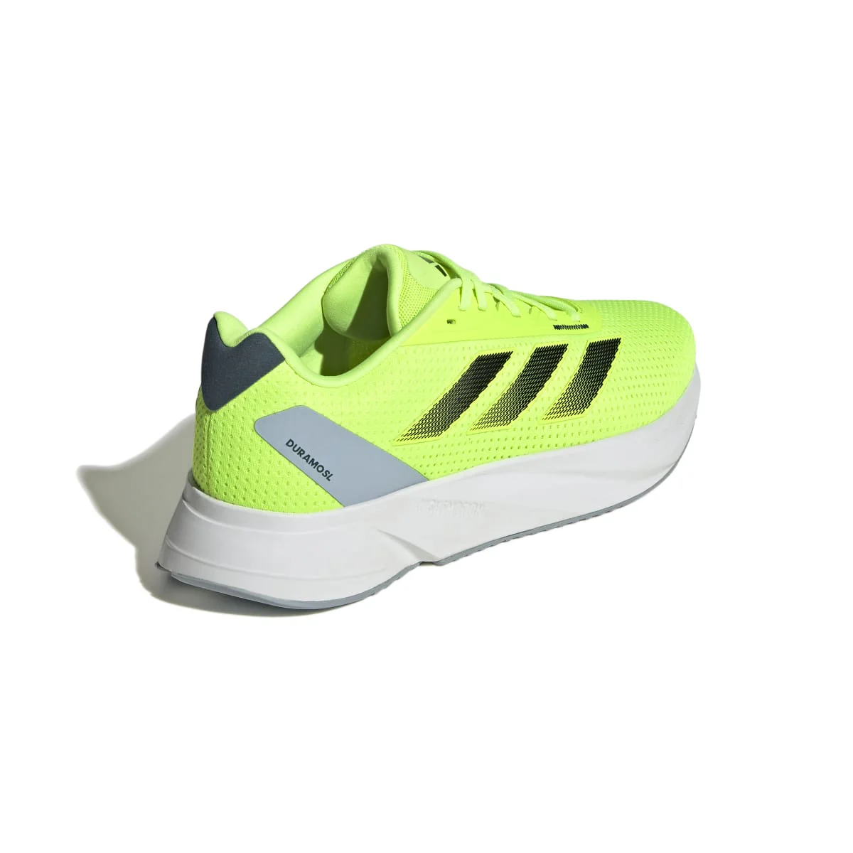 Scarpe da running gialle da uomo con strisce laterali nere adidas Duramo SL - Image 6