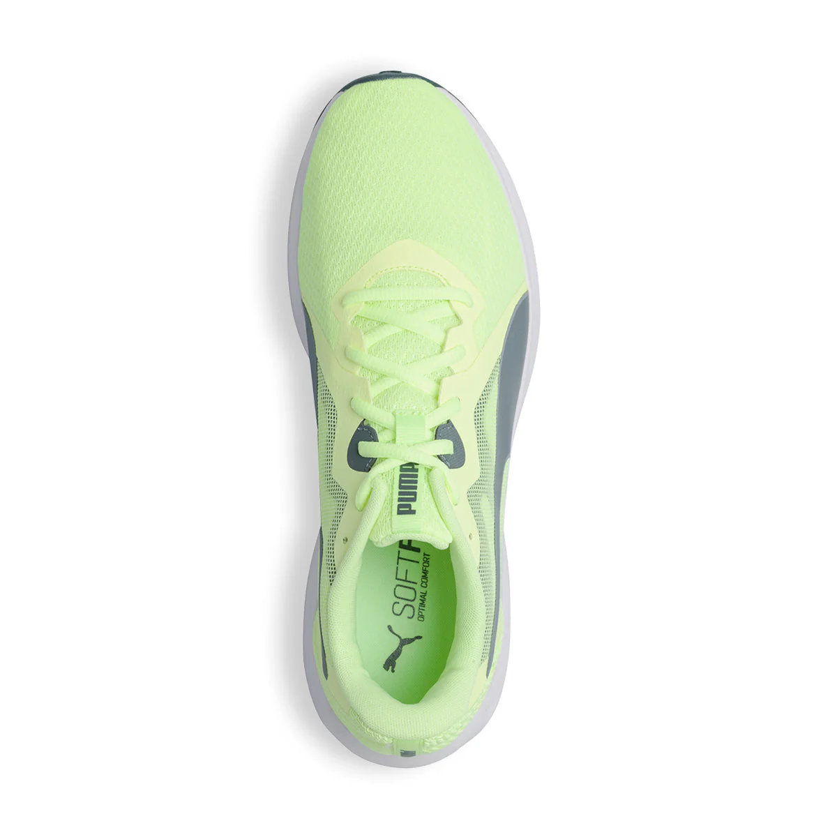 Scarpe da running gialle da uomo in tessuto mesh con ammortizzazione SoftFoam+ Puma Twitch Runner - Image 6