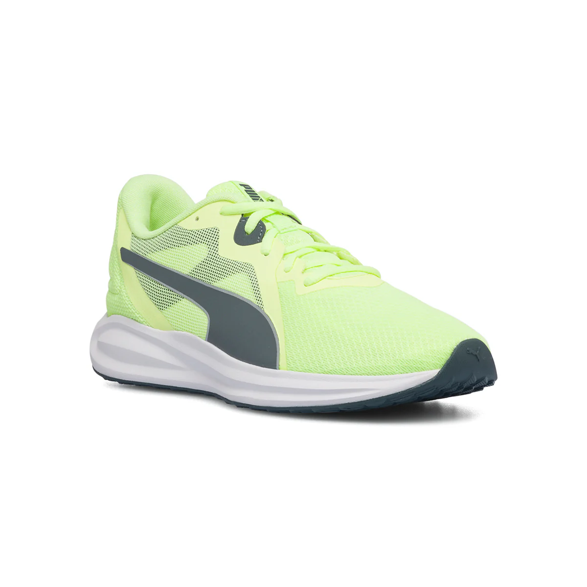 Scarpe da running gialle da uomo in tessuto mesh con ammortizzazione SoftFoam+ Puma Twitch Runner - Image 8
