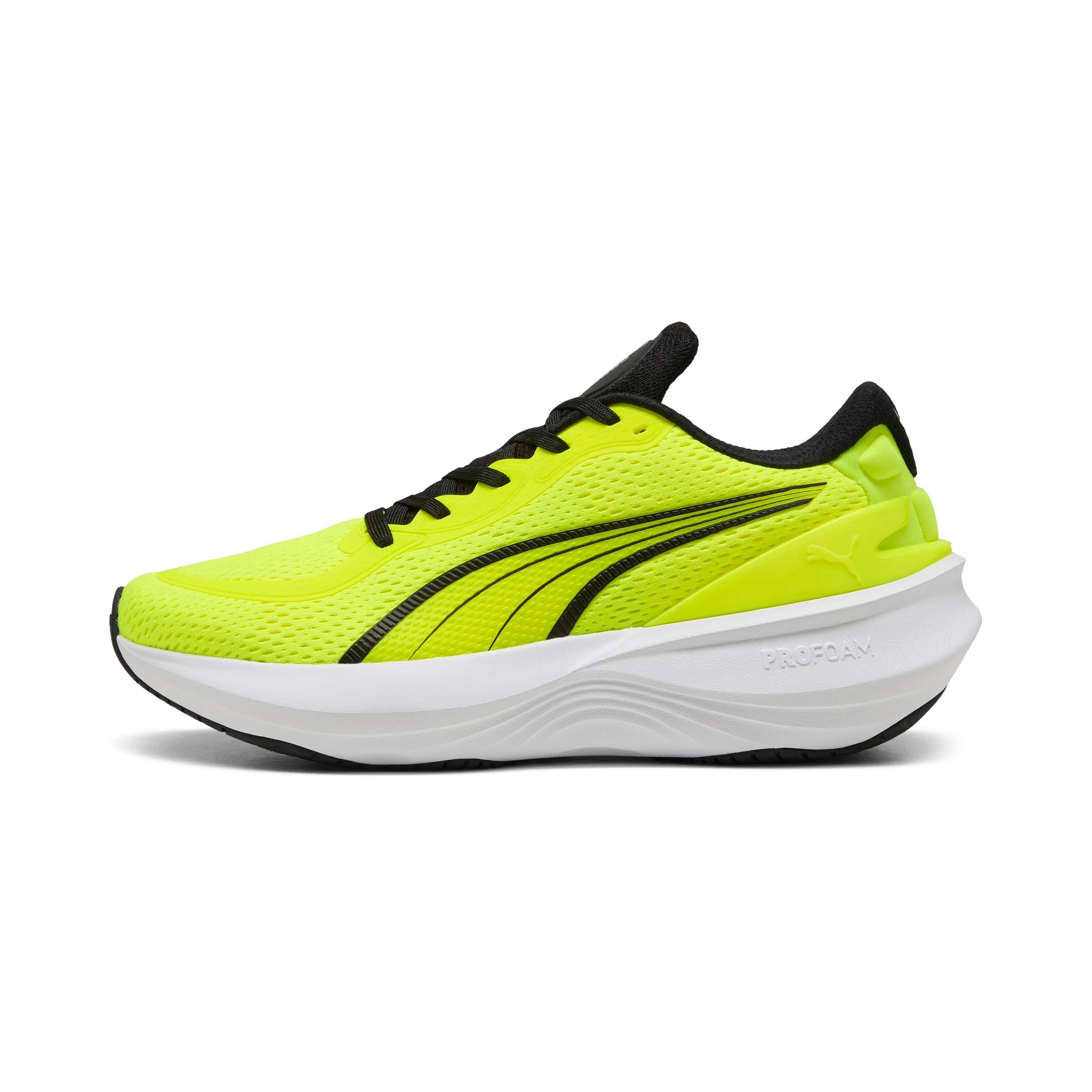 Scarpe da running giallo fluo da Uomo con logo Puma - Image 2