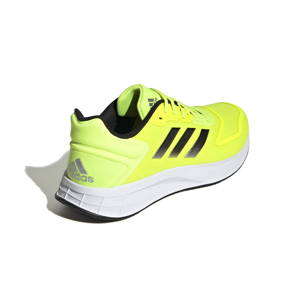 Scarpe da running giallo fluo da uomo in mesh adidas Duramo 10 - Image 6