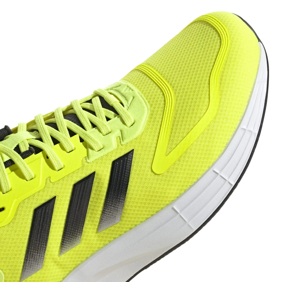 Scarpe da running giallo fluo da uomo in mesh adidas Duramo 10 - Image 7