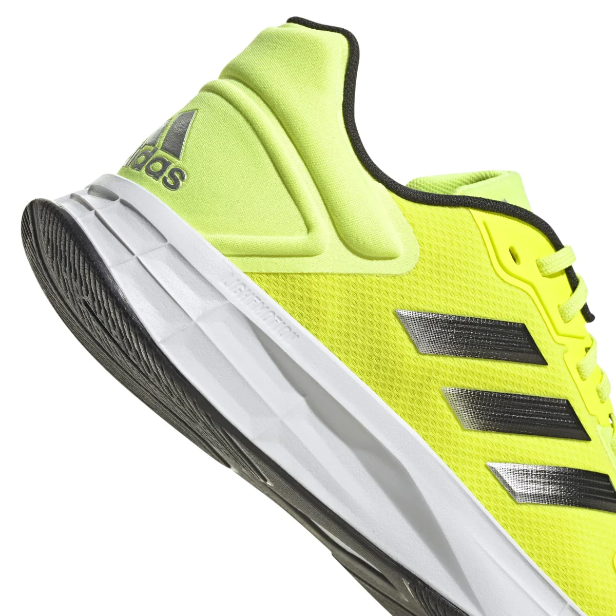 Scarpe da running giallo fluo da uomo in mesh adidas Duramo 10 - Image 8