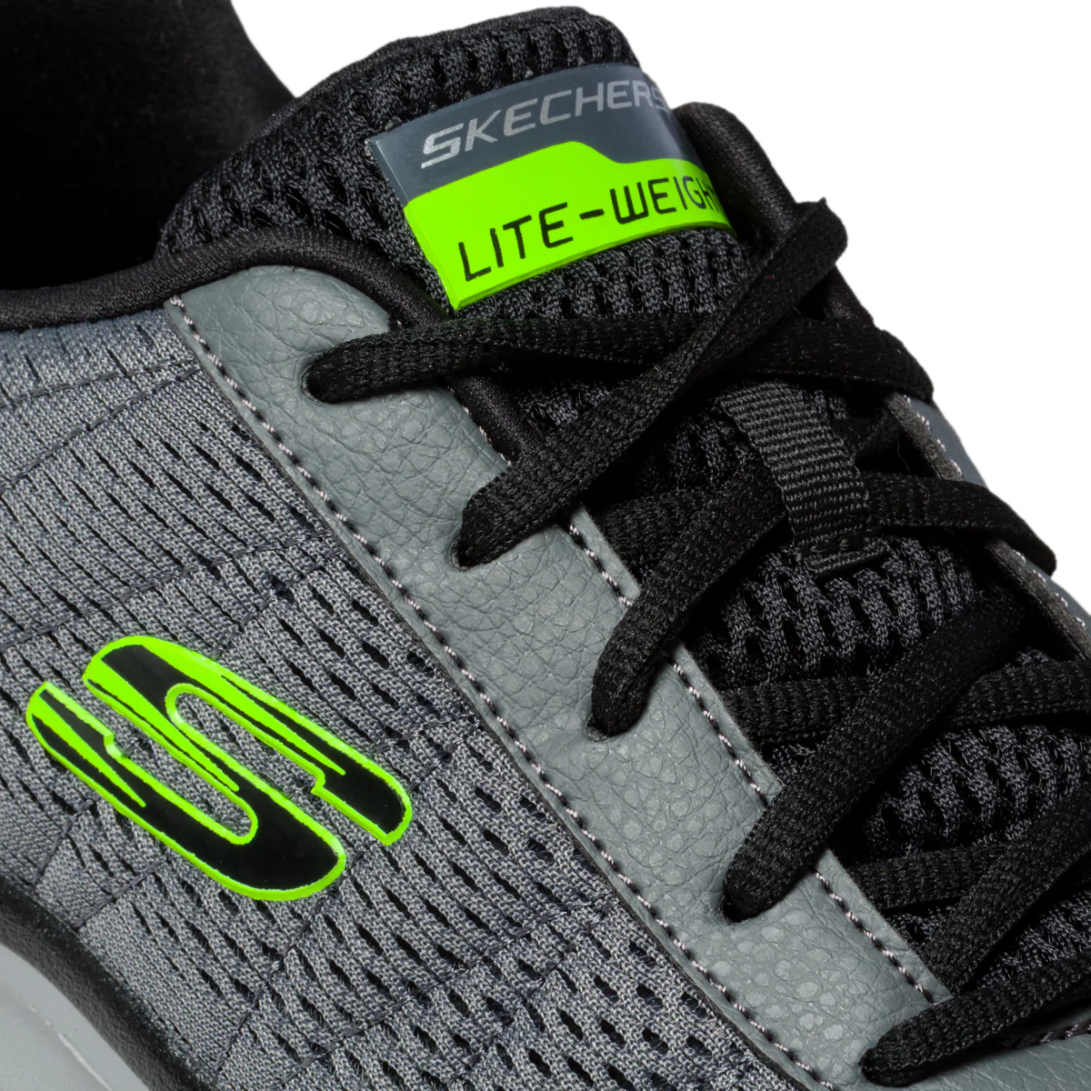 Scarpe da running grigie con logo laterale Skechers Track - Image 6