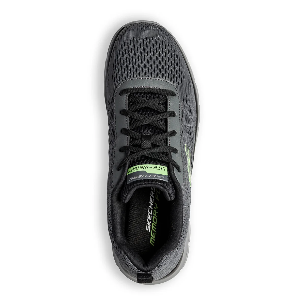 Scarpe da running grigie con logo laterale Skechers Track - Image 8