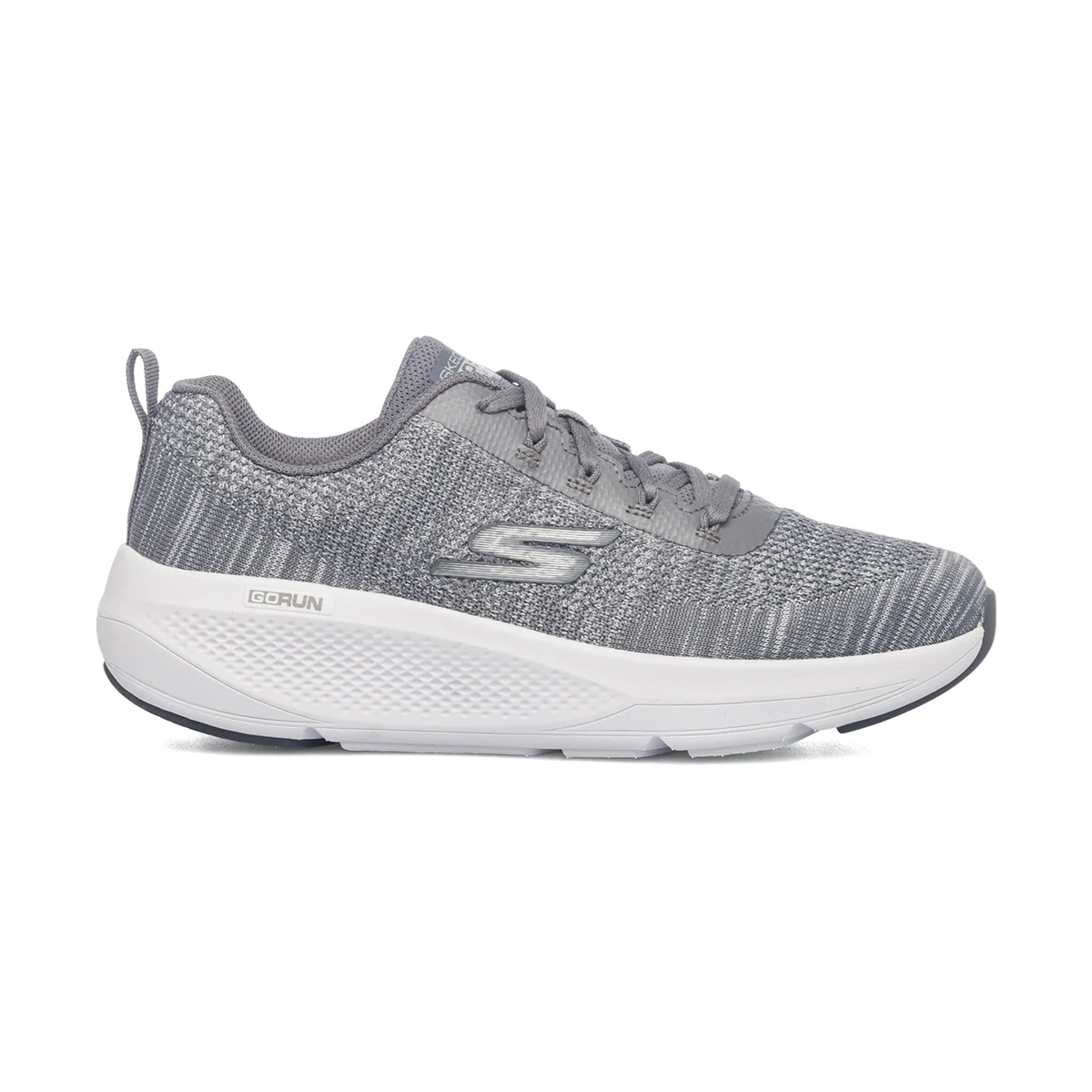 Scarpe da running grigie con sottopiede Air-Cooled Goga Mat Skechers Go Run Elevate