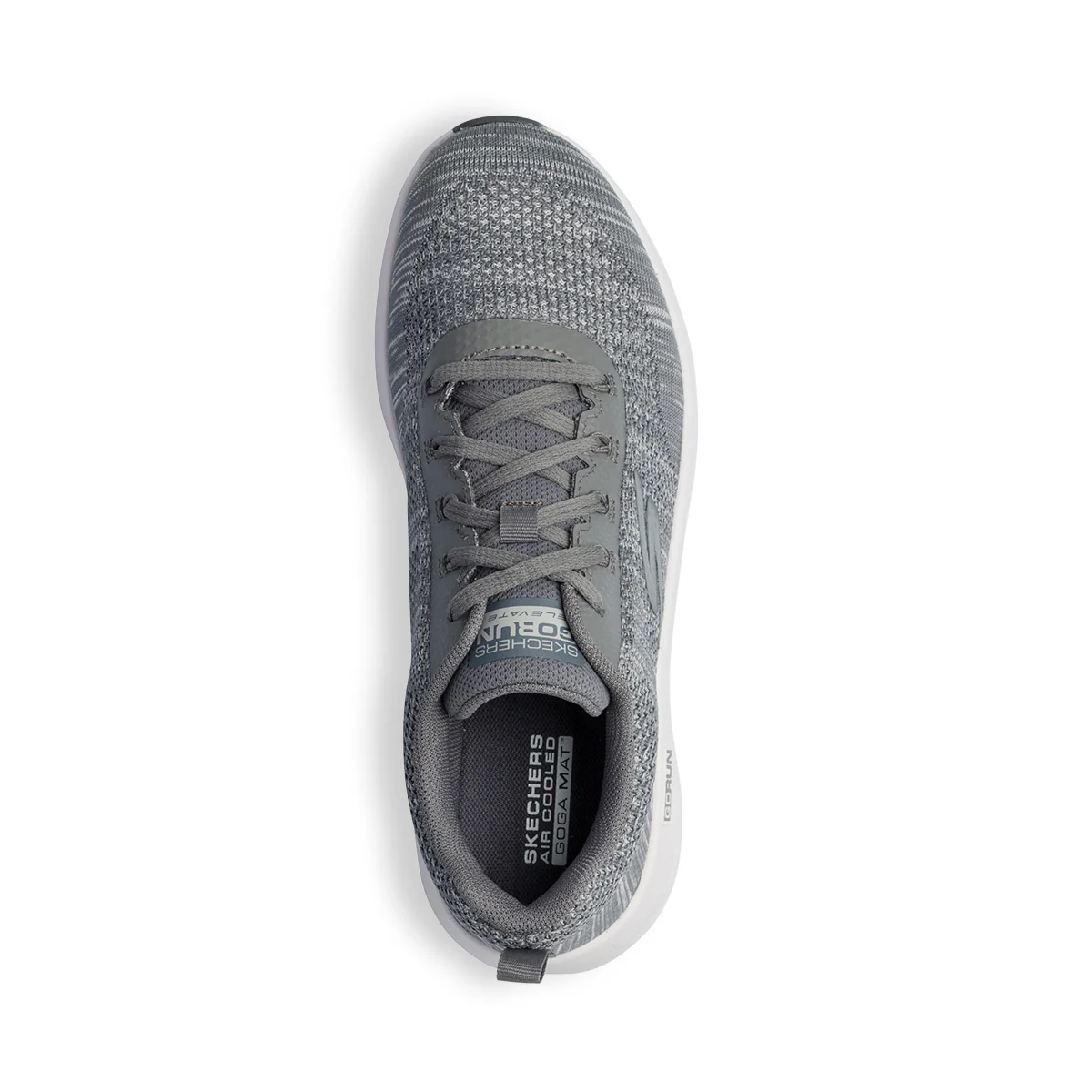 Scarpe da running grigie con sottopiede Air-Cooled Goga Mat Skechers Go Run Elevate - Image 5