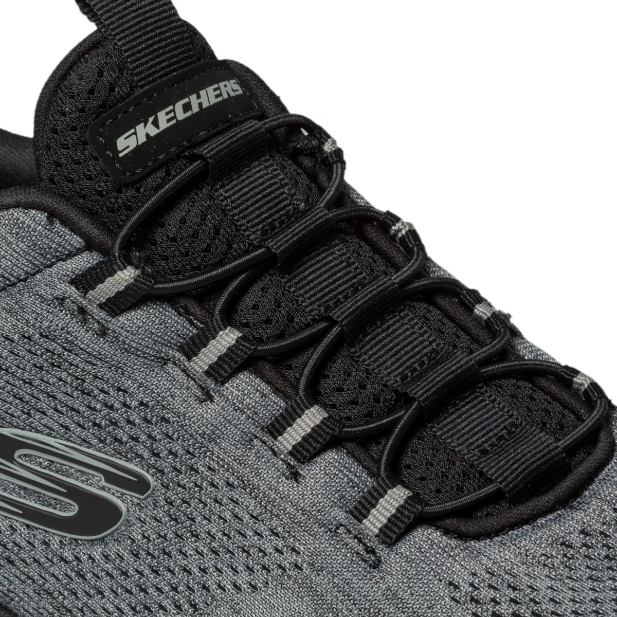 Scarpe da running grigie con sottopiede Memory Foam e intersuola Lite-Weight Skechers Summits - Image 6