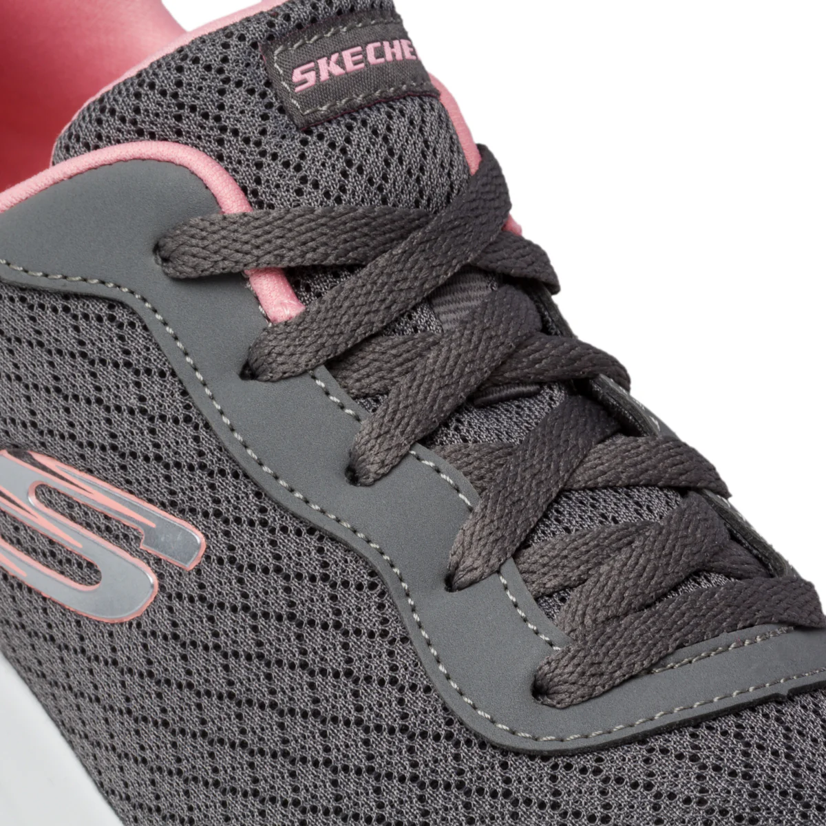 Scarpe da running grigie con sottopiede Memory Foam Skechers Dynamight 2.0 - Image 6