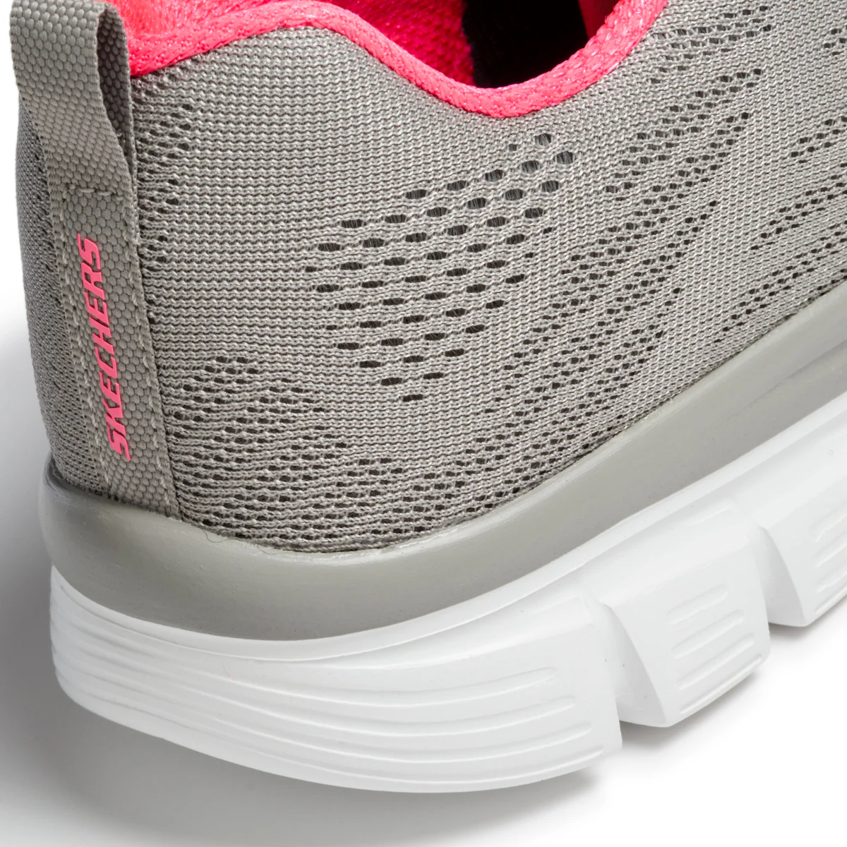 Scarpe da running grigie con sottopiede Memory Foam Skechers Graceful - Image 7
