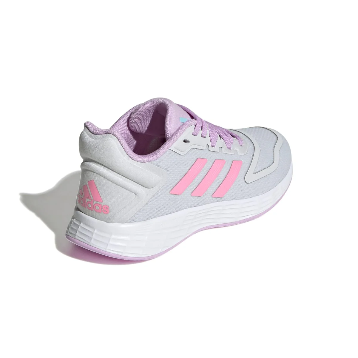 Scarpe da running grigie da ragazza in mesh adidas Duramo 10 K - Image 5