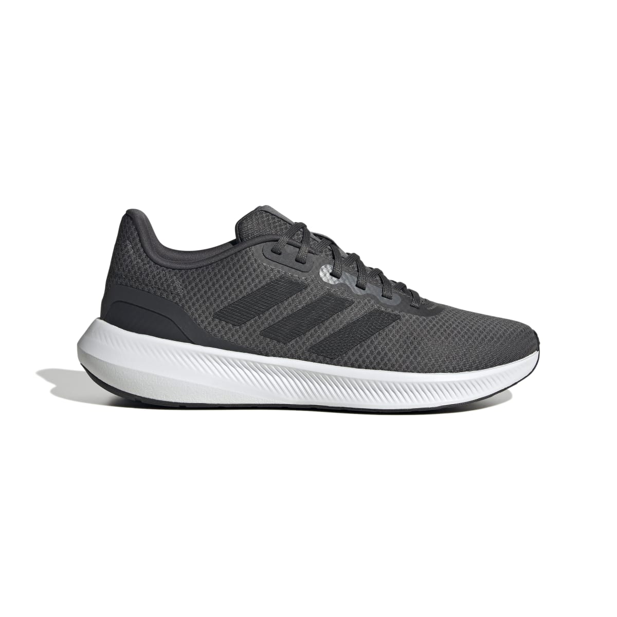 Scarpe da running grigie da uomo con intersuola Cloudfoam adidas Runfalcon 3.0 - Image 2