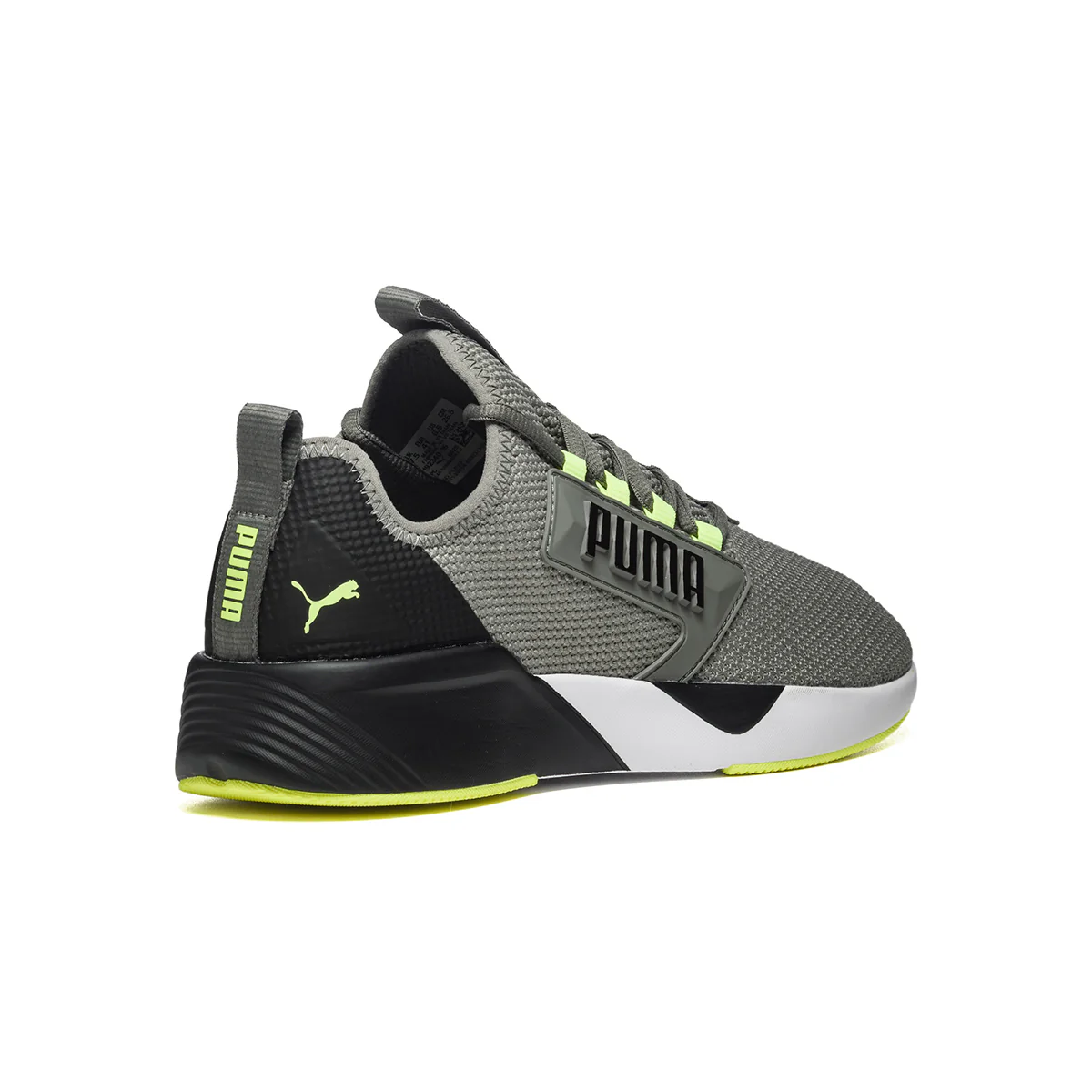 Sneakers grigie in tessuto mesh con logo laterale Puma Retaliate - Image 3