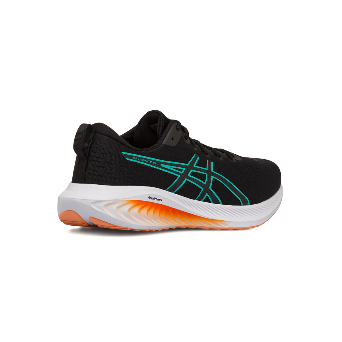 Scarpe da running nere con dettaglio azzurro e arancione da Uomo Asics Gel Excite 10 - Image 3