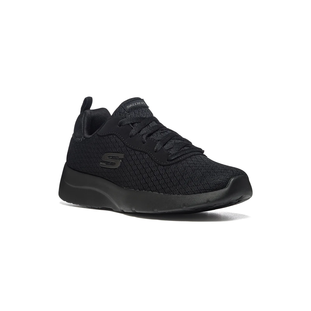 Scarpe da running nere con logo laterale Skechers Dynamight 2.0 - Image 2