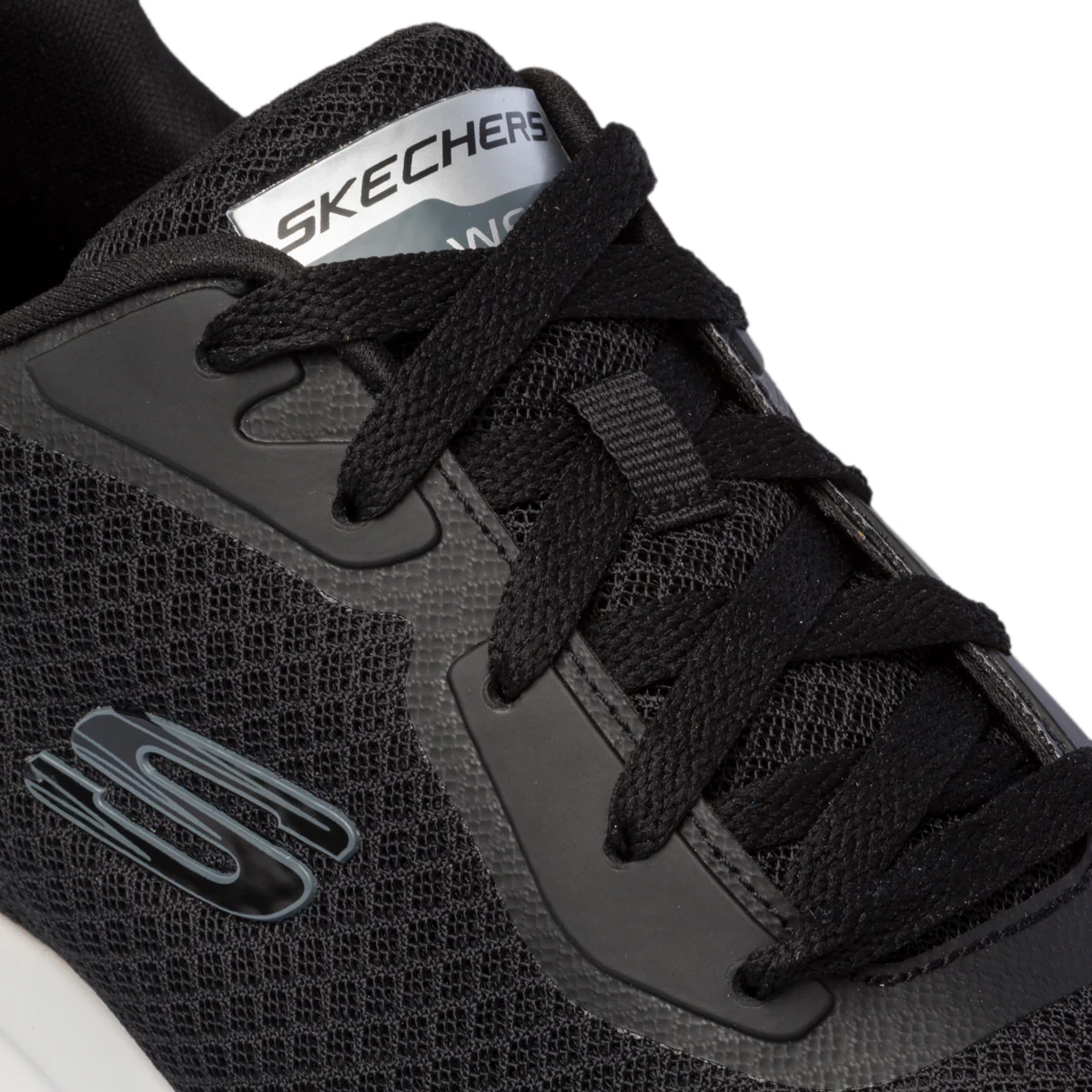Scarpe da running nere con sottopiede Memory Foam e intersuola Lite-Weight Skechers Dynamight 2.0 - Image 6