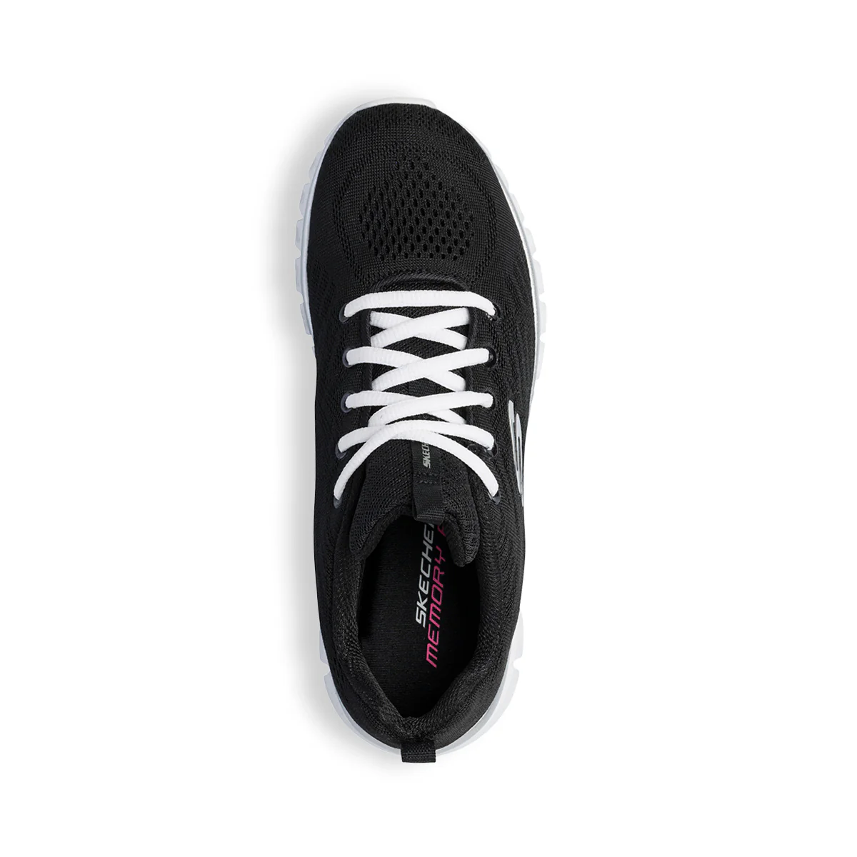 Scarpe da running nere con sottopiede Memory Foam Skechers Graceful Get Connected - Image 8
