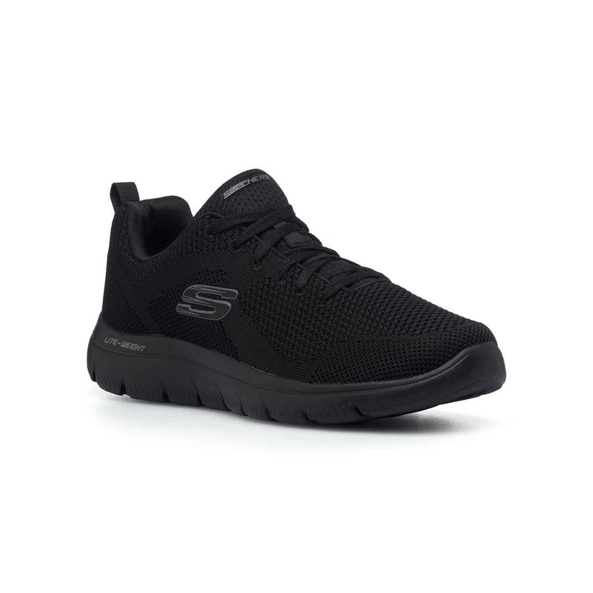 Scarpe da running nere con suola Memory Foam Skechers Summits - Image 2
