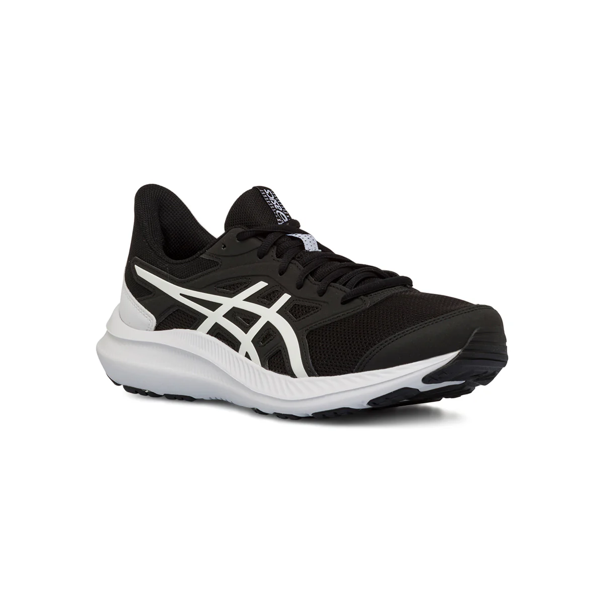 Scarpe da running nere da donna con strisce laterali bianche Asics Jolt 4 - Image 2