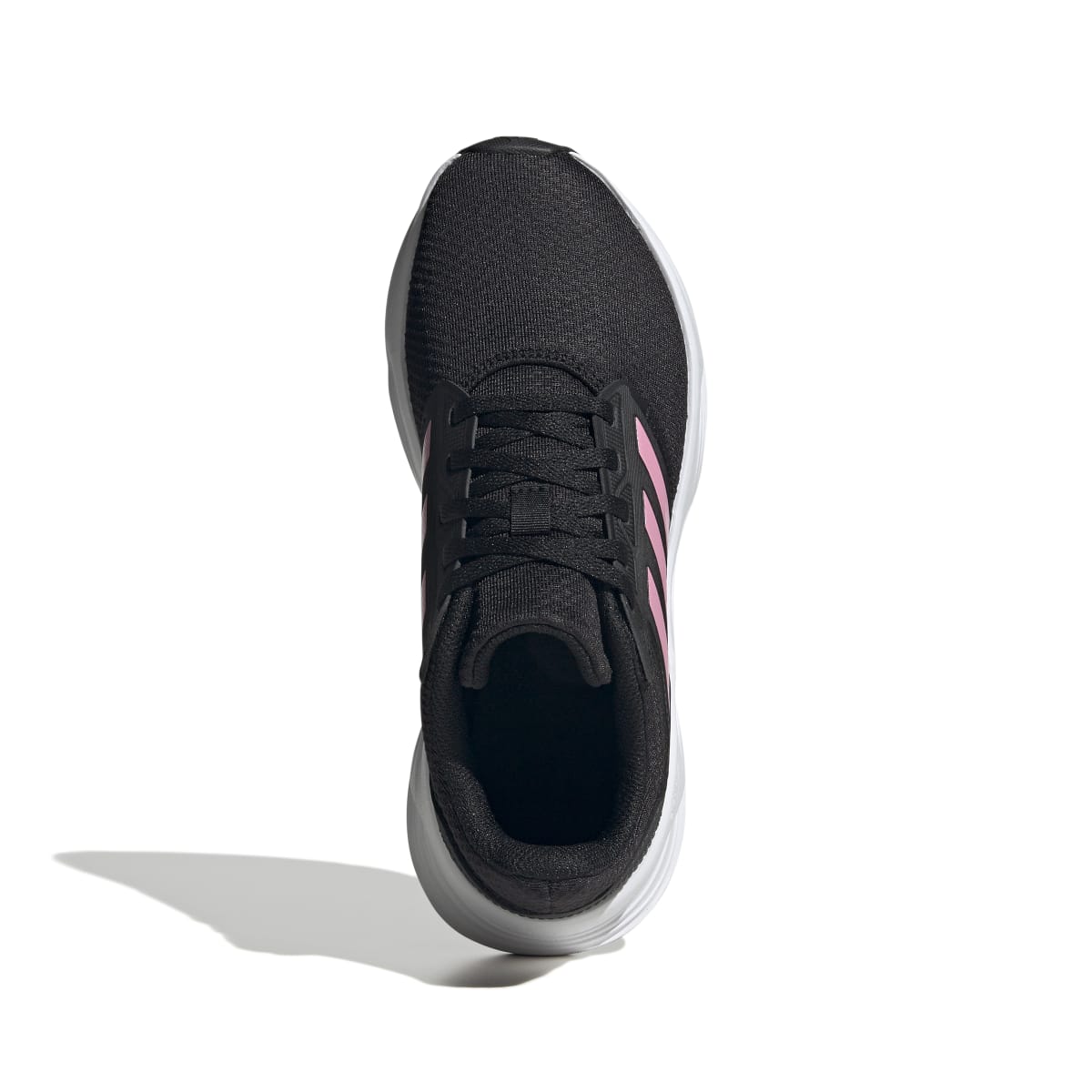 Scarpe da running nere da donna con strisce rosa adidas Galaxy 6 W - Image 2