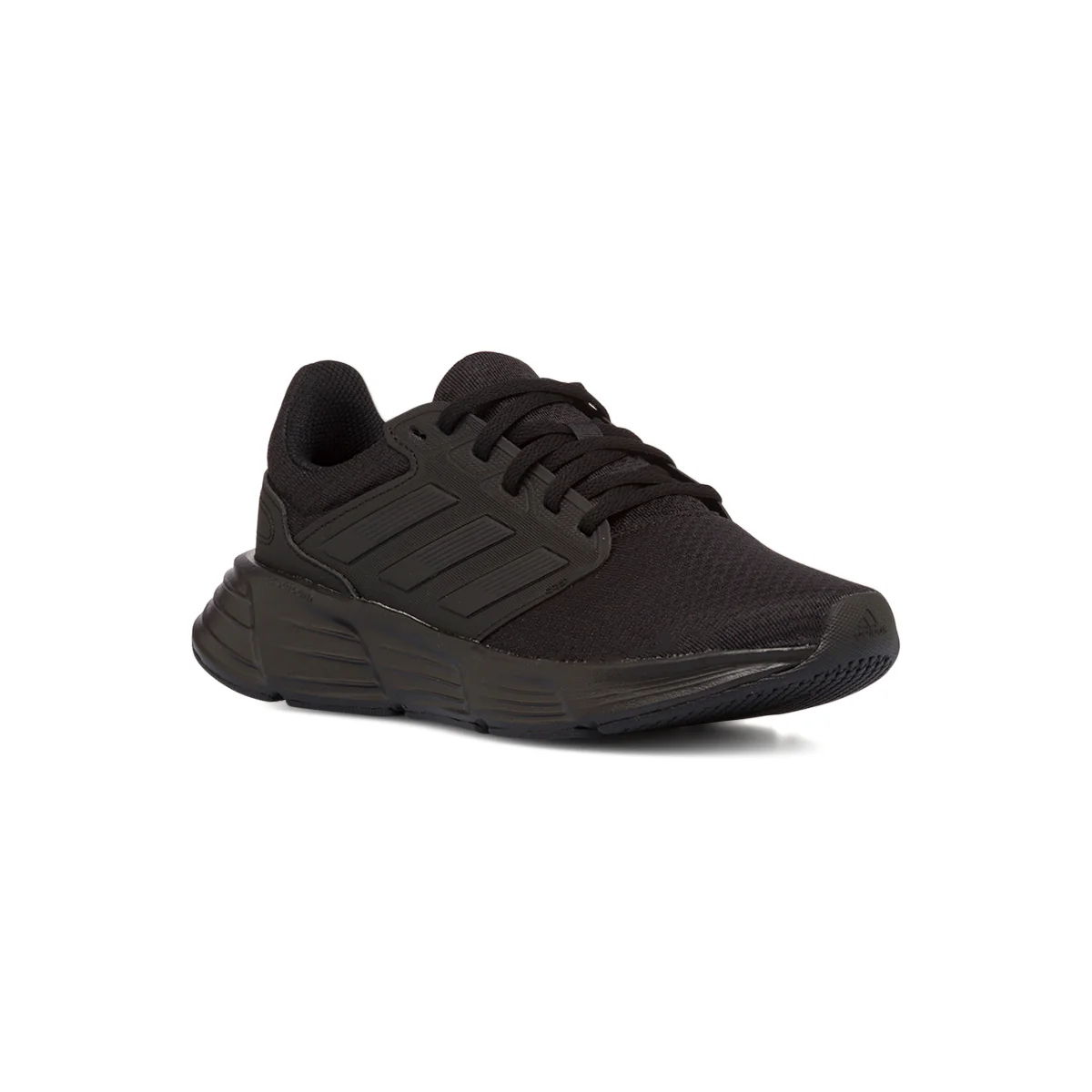 Scarpe da running nere da donna in mesh con ammortizzazione Cloudfoam adidas Galaxy 6 W - Image 2