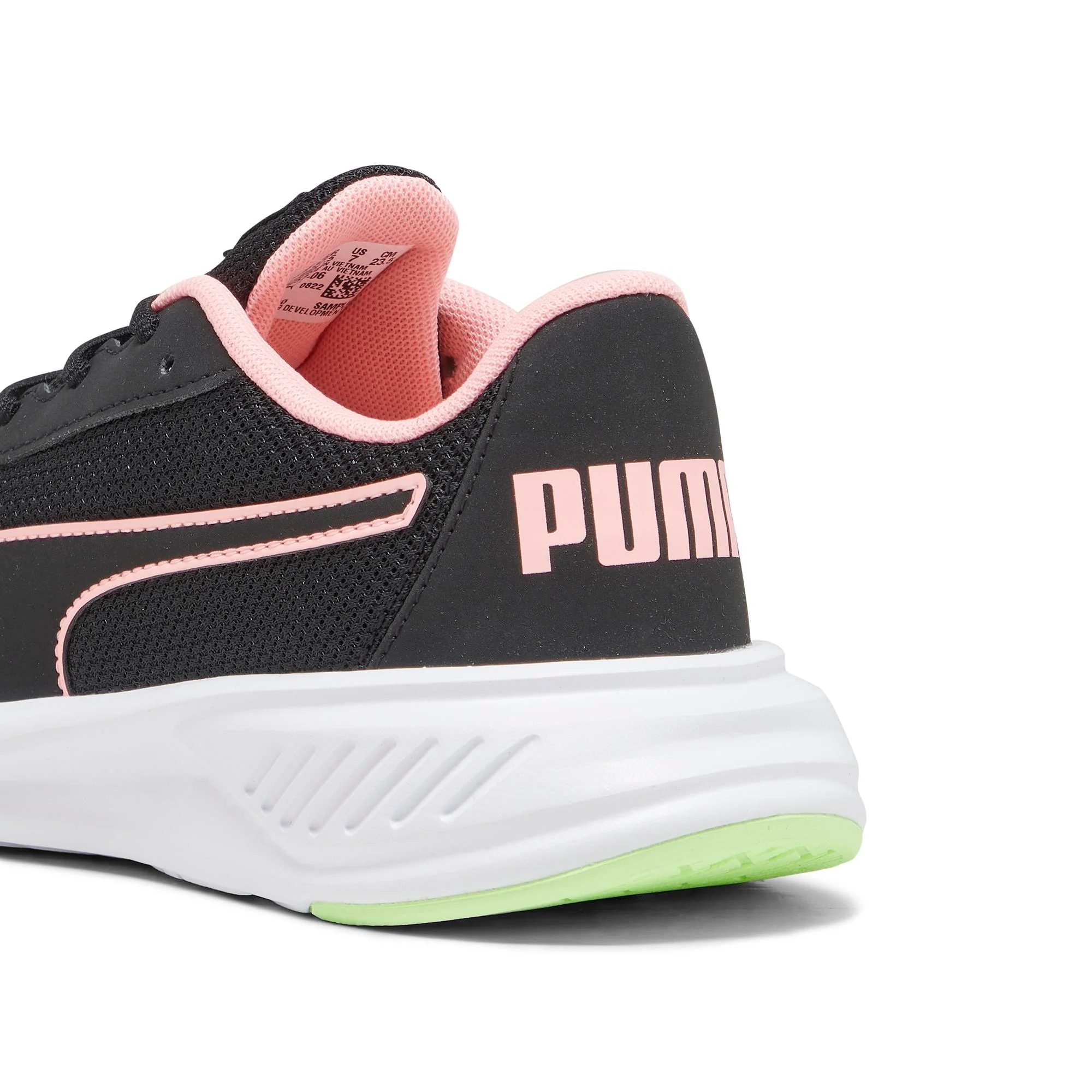 Scarpe da running nere da donna in tessuto mesh Puma Night Runner v2 - Image 2