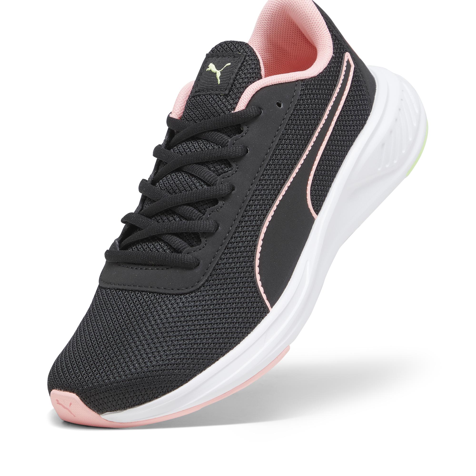 Scarpe da running nere da donna in tessuto mesh Puma Night Runner v2 - Image 6