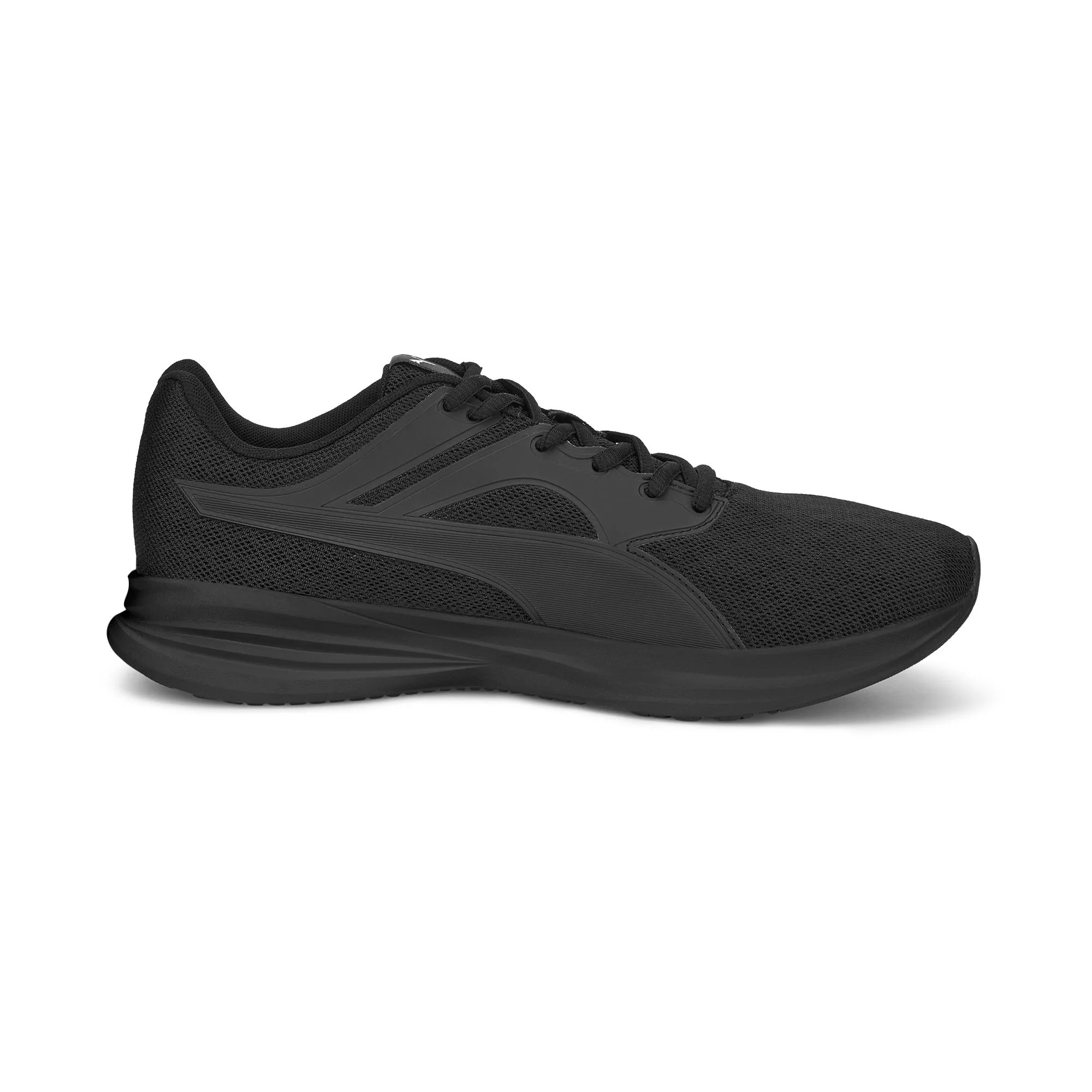 Scarpe da running nere da donna in tessuto Puma Transport - Image 5