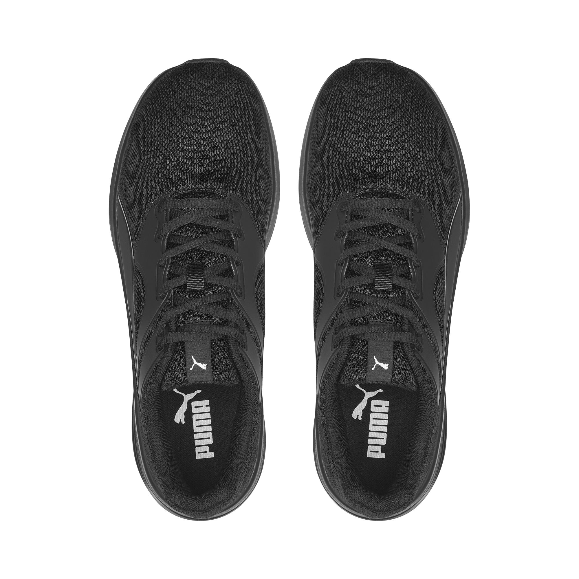 Scarpe da running nere da donna in tessuto Puma Transport - Image 6