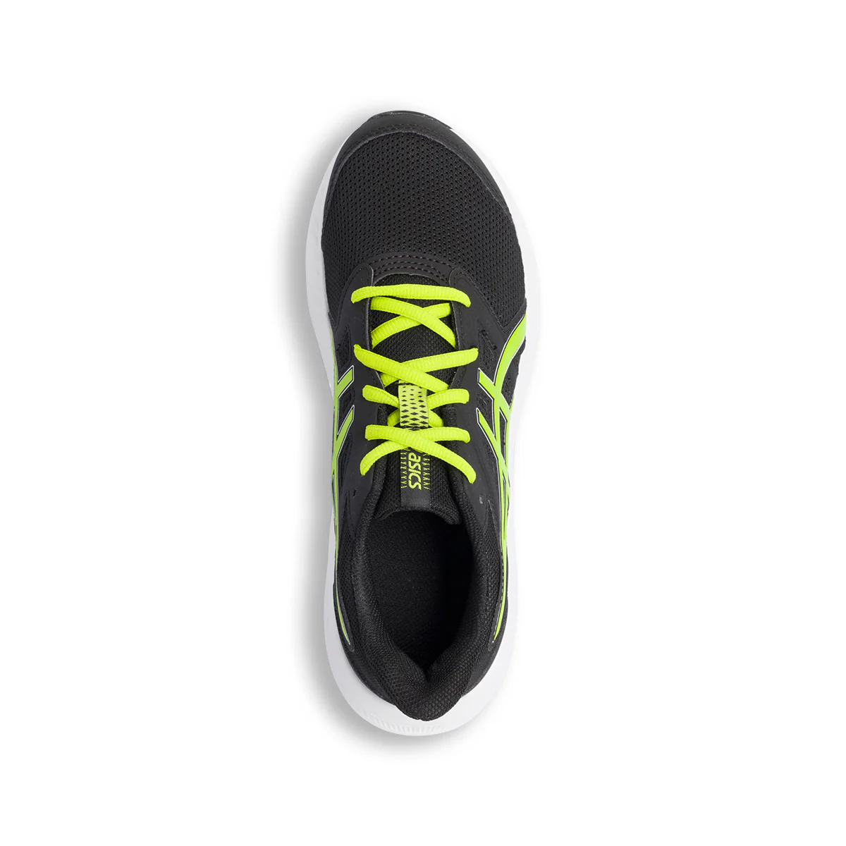 Scarpe da running nere da ragazzo con dettagli gialli Asics Jolt 4 GS - Image 7